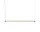 Fine Suspension Lamp 120, deep red