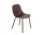 Fiber Outdoor Side Chair, brown red