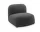 Gem Lounge Chair, Brusvik 08 dark grey