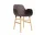 Form Armchair Oak, brown