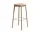 Soft Edge 82 Bar Stool High, water-based oak