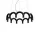 Arch Circle 98 Pendant, black