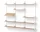 Display Shelf, oak/white