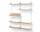 Living Shelf, oak/white