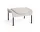 O2 Ottoman, light grey textile
