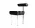 Hiro Dining Chair, black