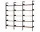 Rombe Configuration F, anthracite/lacquered walnut