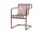 Palissade Cantilever Dining Armchair, iron red