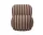 Rico Piccolo Lounge Chair Swivel Louisiana, sand/chocolate