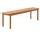 Linear Steel Bench 170 cm, burnt orange