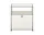 USM Haller M55 Bedside Table, pure white
