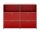 USM Haller Sideboard M64, ruby red