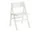Backflip Chair, cream white lacquered beech