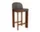 Chisel 35 Bar Stool H65, walnut / Grano chocolate