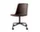 Rely Side Chair HW21, black / burnt umber