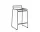 Hee Bar Stool Low, black