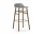 Form Bar Chair 75 cm Walnut, grey
