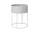 Plant Box Round, light grey