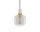 Amp Lamp Small, smoke / brass