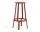 Revolver Bar Stool H75, red