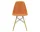 Eames Plastic Side Chair DSW, rusty orange