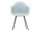 Eames Plastic Armchair DAX, ice grey