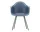 Eames Plastic Armchair DAX, sea blue