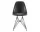 Eames Fiberglass Side Chair DSR, elephant hide grey/black