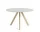 Copenhague CPH 20 Table Ø120, oak/off white linoleum