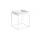 Tray Table 30x30, white