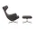 Grand Repos Lounge Chair with Ottoman, Cosy