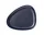 Curve Lunch Plate, navy blue
