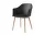 Rely HW76 Armchair, oak/black