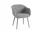 Fiber Conference Armchair Wood Base, grey/Remix 133