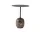 Lato Side Table LN8, warm black/emparador marble