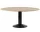 Midst Table Ø160, oak/black