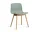 AAC 12 Chair Solid Oak, fall green