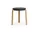 Tap Stool, oak / black