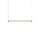 Fine Suspension Lamp 90, deep red