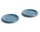 Barro Plate Ø18 set of 2, dark blue