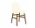 Form Chair Walnut, cream