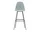 Eames Plastic Bar Stool High, light grey