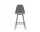 Eames Plastic Counter Stool Low, granite grey
