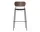 Co Bar Chair High, dark oak