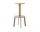 Massif Bar Stool AV40, oak/grey beige