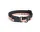 Dogs Collar Flat S/M, pink/black