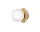Liila 1 Wall/Ceiling Light Small, nordic gold/opal