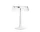 Bon Jour Table Lamp, chrome/transparent