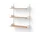 Wall Shelf 900, oak/white