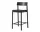 Betty TK14 Counter Chair, black/black leather